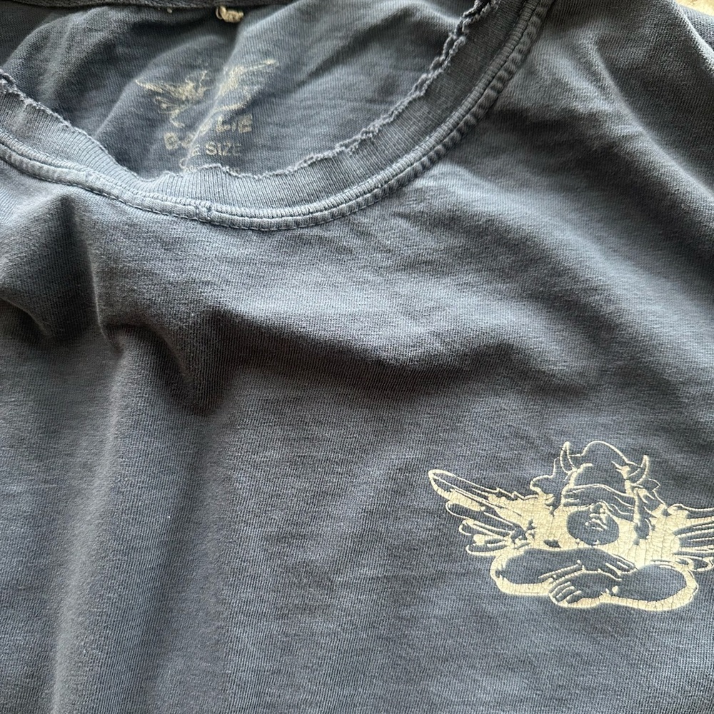 Boys Lie Black Short Sleeve Tee with Gold Graphic